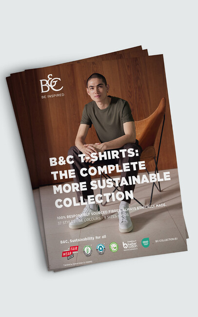DOWNLOAD THE NEW B&C T-SHIRT BROCHURE