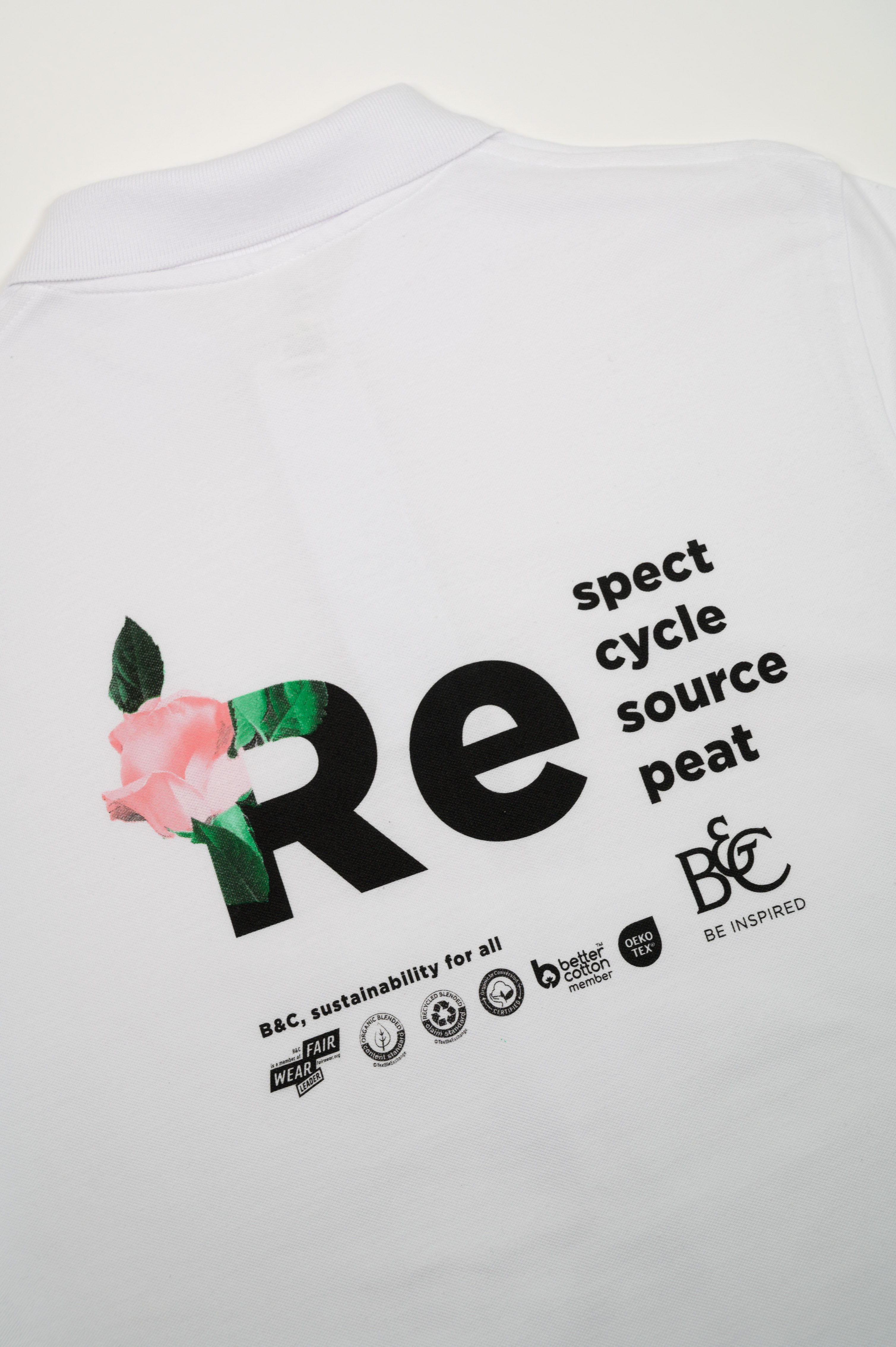 Request your B&C Printed Sample now 7 Colours